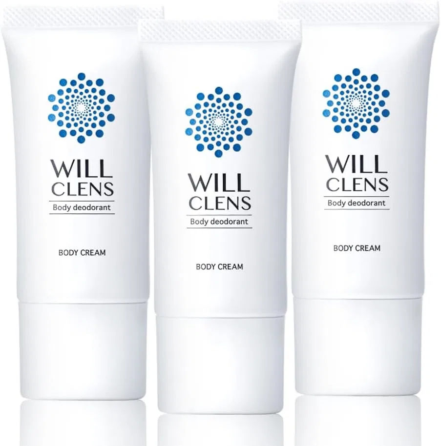 Крем для тела Wilcles, антиперспирант, дезодорант, без отдушки, 3 шт Will Clens