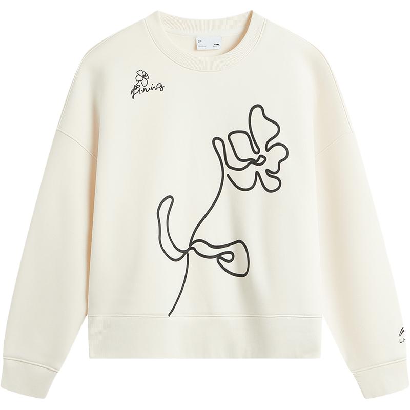 

Толстовка LiNing Sports Life Collection женская экрю