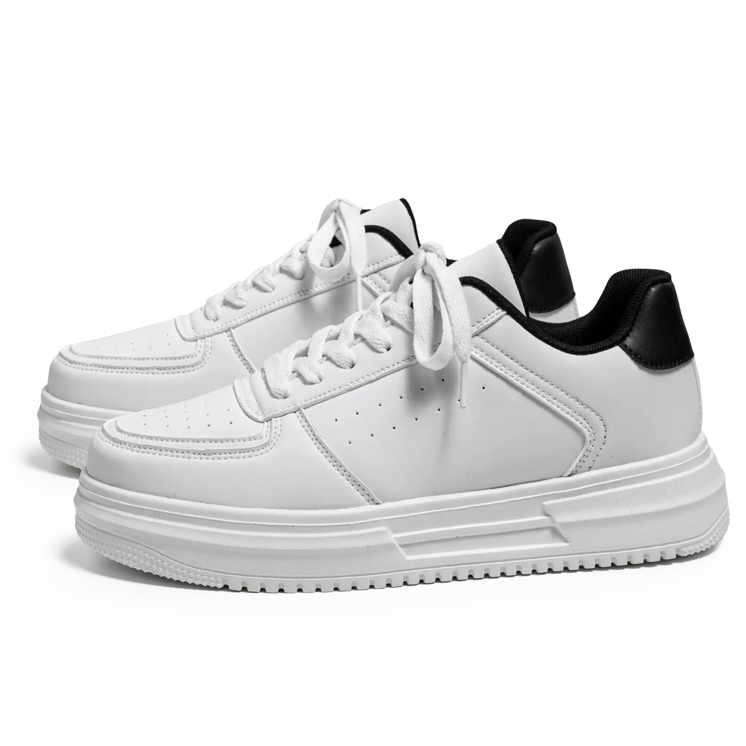 

Bull charm Мужские лоу-топ скейтборд кроссовки бело-черные, цвет White Black