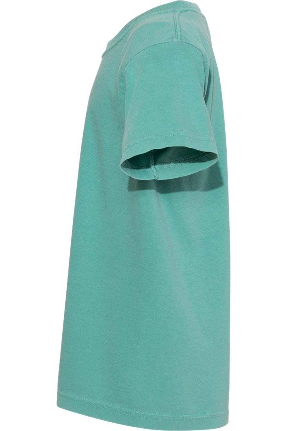 Футболка Comfort Colors Garment-Dyed Youth Heavyweight, цвет seafoam — фото 3