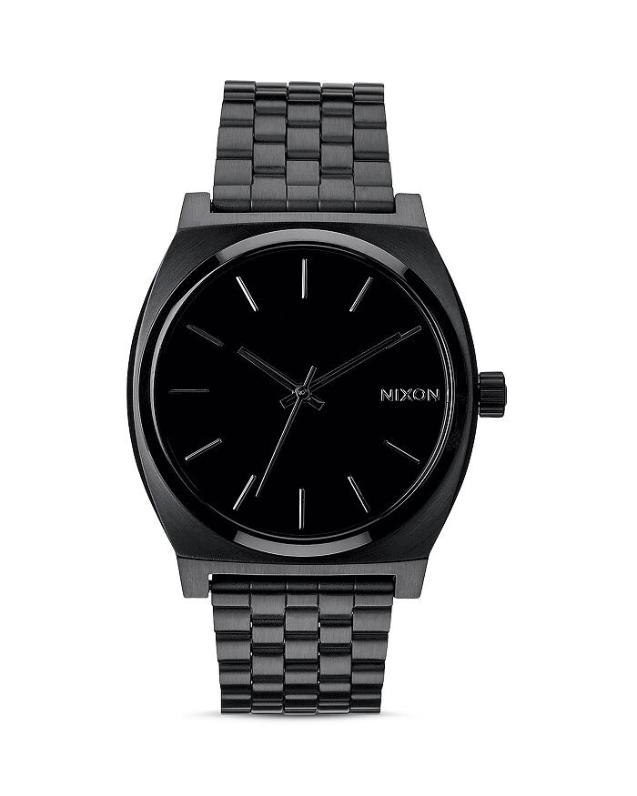 

Черные часы Nixon Time Teller, 37 мм, черный