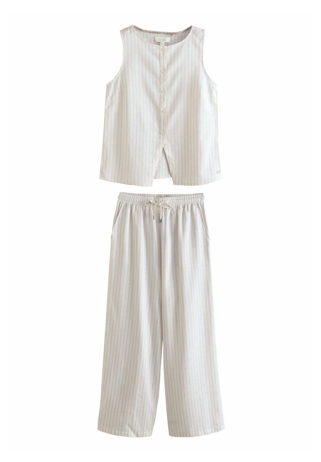 

Пижама REGULAR FIT - BUTTON THROUGH SET - Pyjama set Next, бежевый