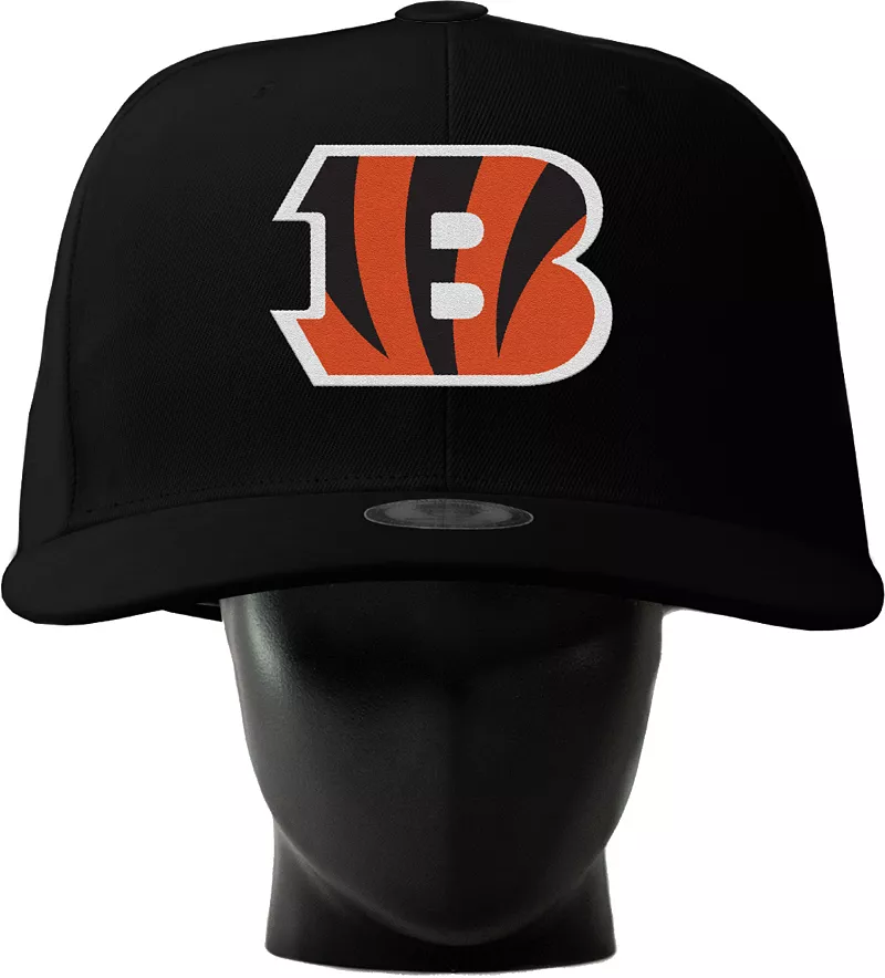 

Черная большая шляпа Noggin Boss Cincinnati Bengals