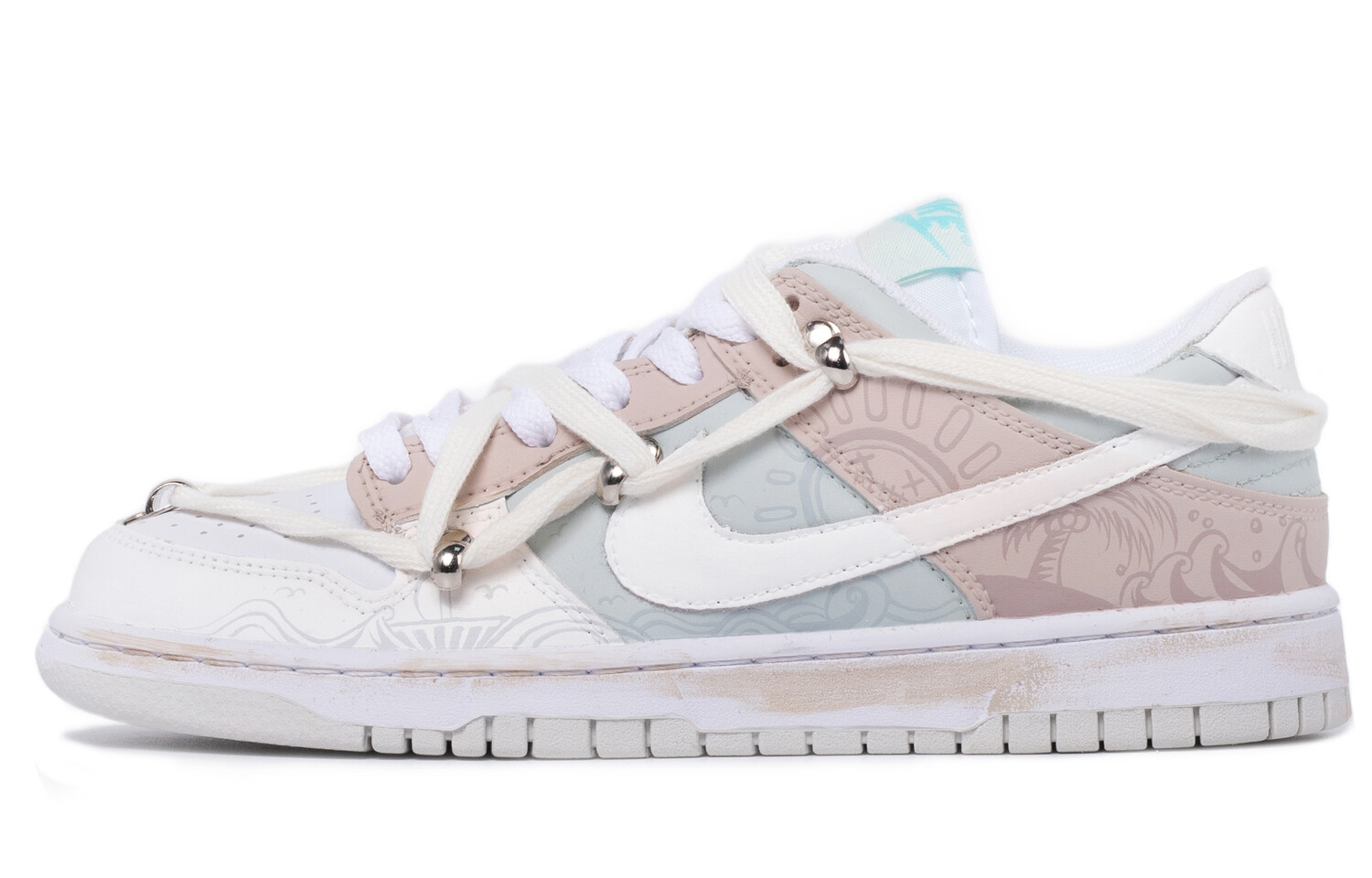 

Мужские кроссовки для скейтбординга Nike Dunk, White