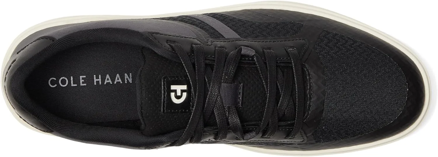 Мужские кроссовки Cole Haan Grand Crosscourt II, черный/серый/слоновая кость — фото 3