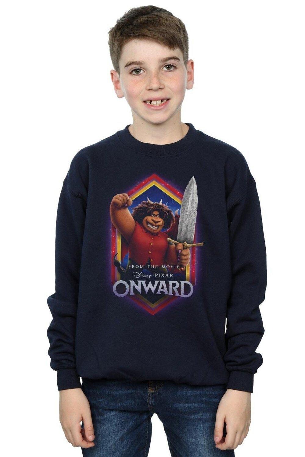 

Толстовка с гербом Onward Corey Manticore Disney, темно-синий