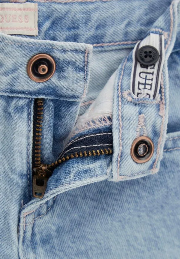 Шорты из джинсовой ткани bestickte Guess, Hellblau — фото 3