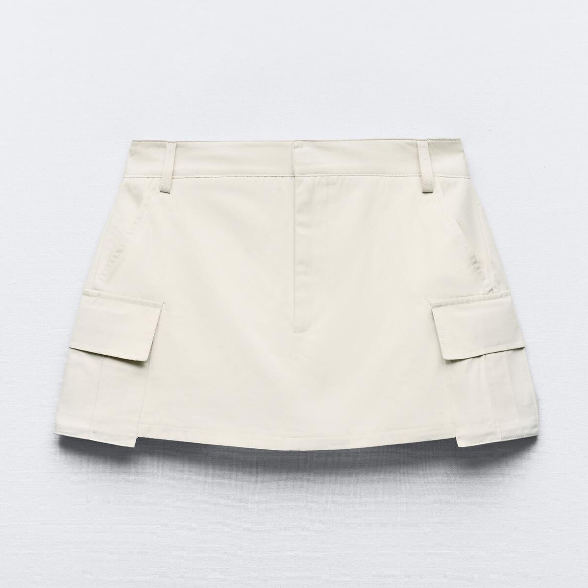 

Юбка-шорты Zara Skort With, белый
