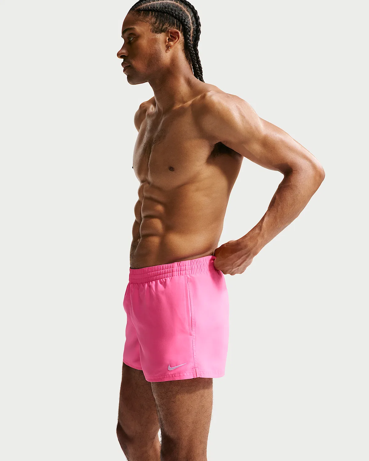 Мужские плавки Nike Swim Breaker Essential 3" с подкладкой, Pink Glow — фото 4