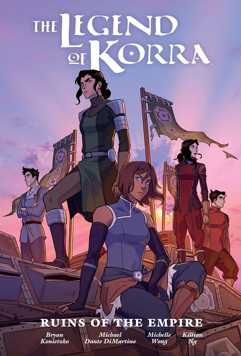 

Новелла The Legend of Korra: Ruins of the Empire Graphic Novel Library Edition (Hardcover)