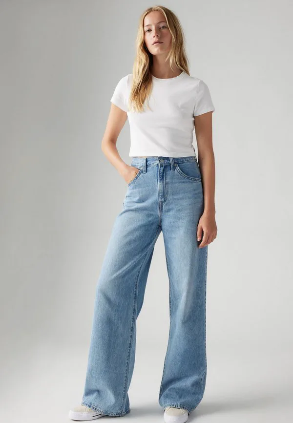 Широкие штанины свободного кроя Levi'S, Invested Indigo — фото 2