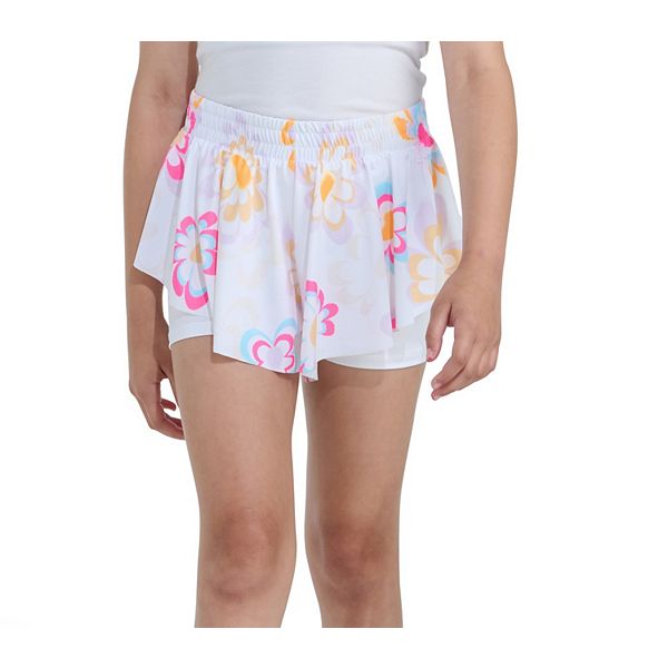 

Детские шорты с эластичным поясом и принтом Adidas, White