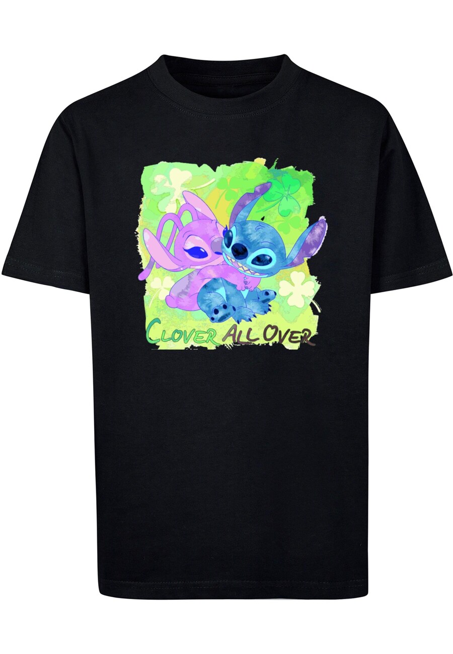 

Рубашка ABSOLUTE CULT Lilo and Stitch - St Patricks Day Clover, черный