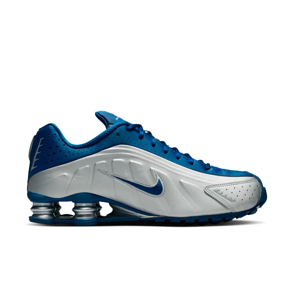 Мужские кроссовки Shox R4 Nike, синий — фото 3