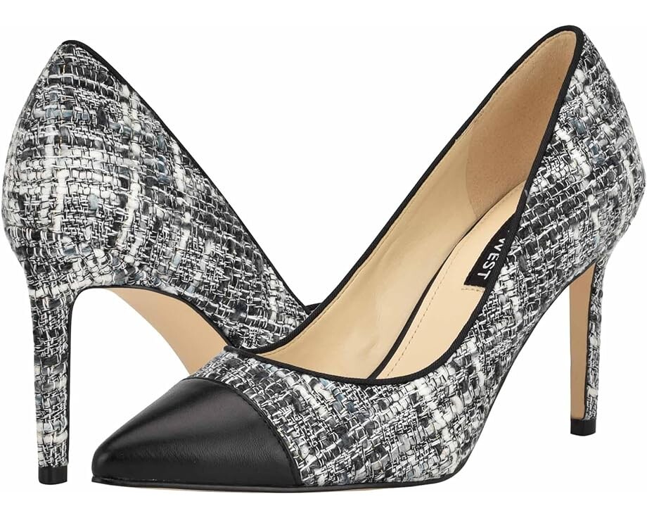 

Туфли Nine West Enda, цвет Black/White Tweed Multi