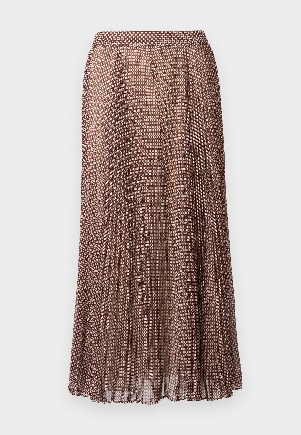 

Юбка макси RUFFLE SUNRAY PLEATED LONG SKIRT Tommy Hilfiger, темно-синий