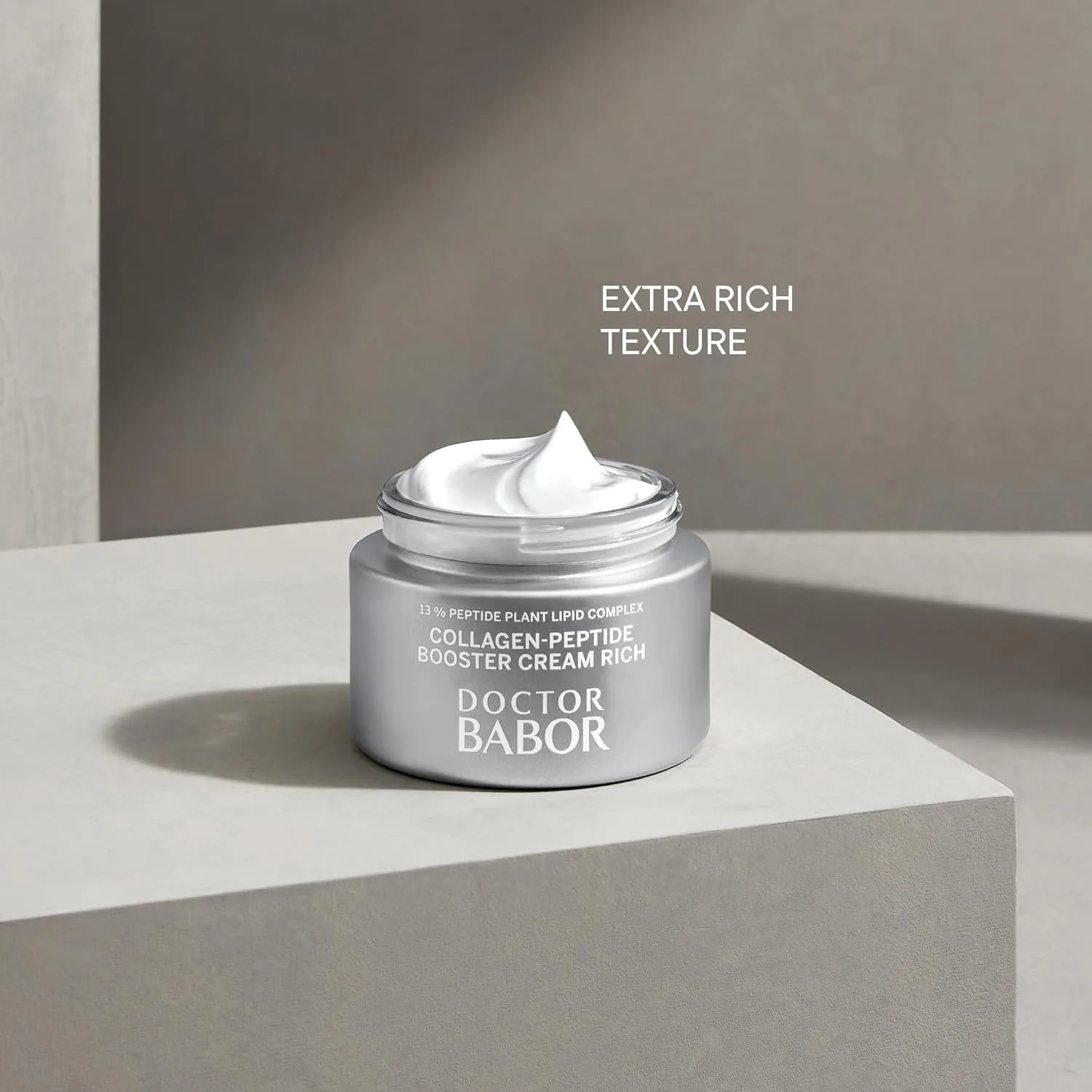 BABOR Luxury Face Routine - Collagen Peptide Booster Cream Rich - Refining Enzyme & Vitamin C Cleanser - Hydrate Skin & Strain Colour - 1.69 oz / 2.82 oz — фото 4