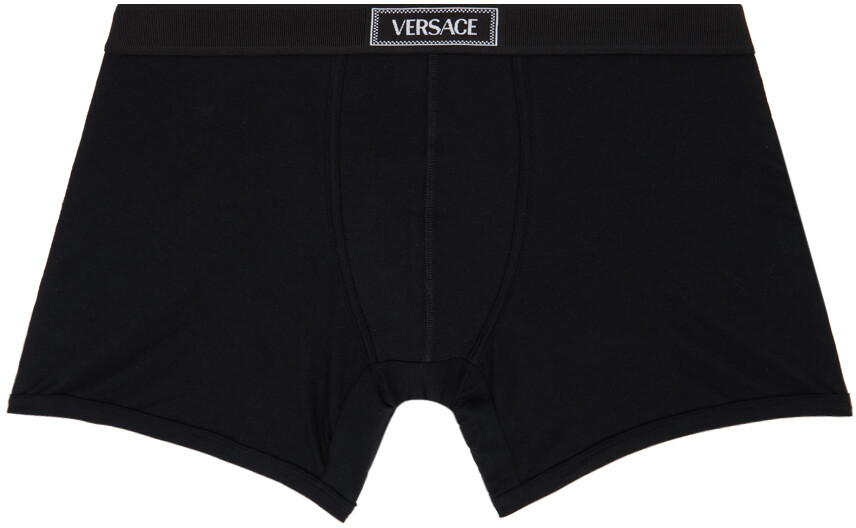 

Длинные боксеры с логотипом 90-х Versace Underwear