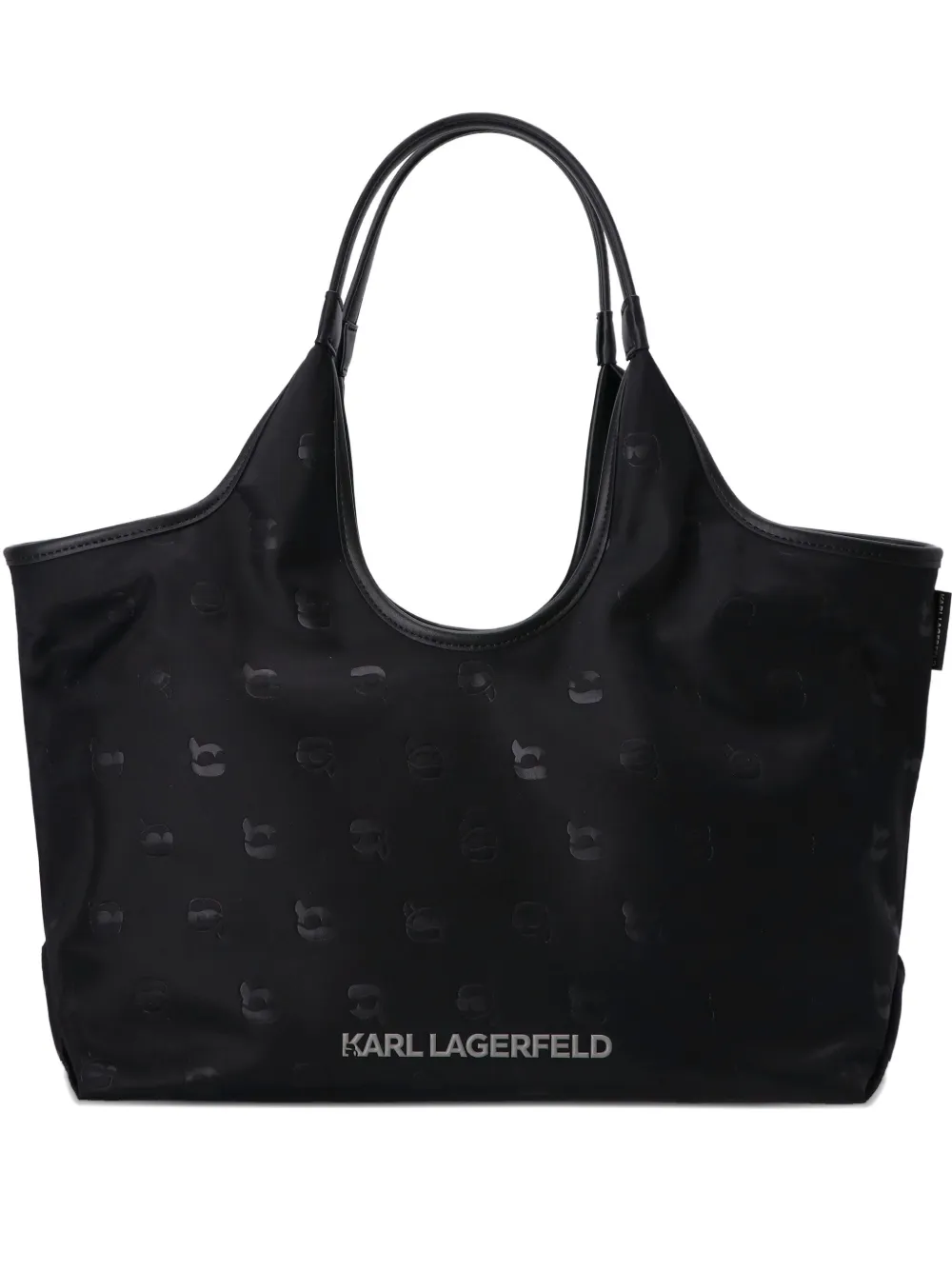 

Сумка-тоут Ikon KARL LAGERFELD, черный