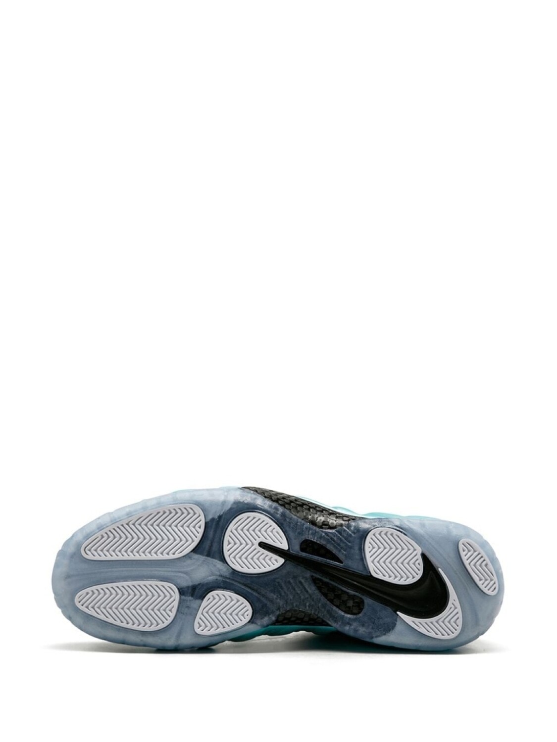 Кроссовки Nike Air Foamposite Pro, голубой/черный — фото 4