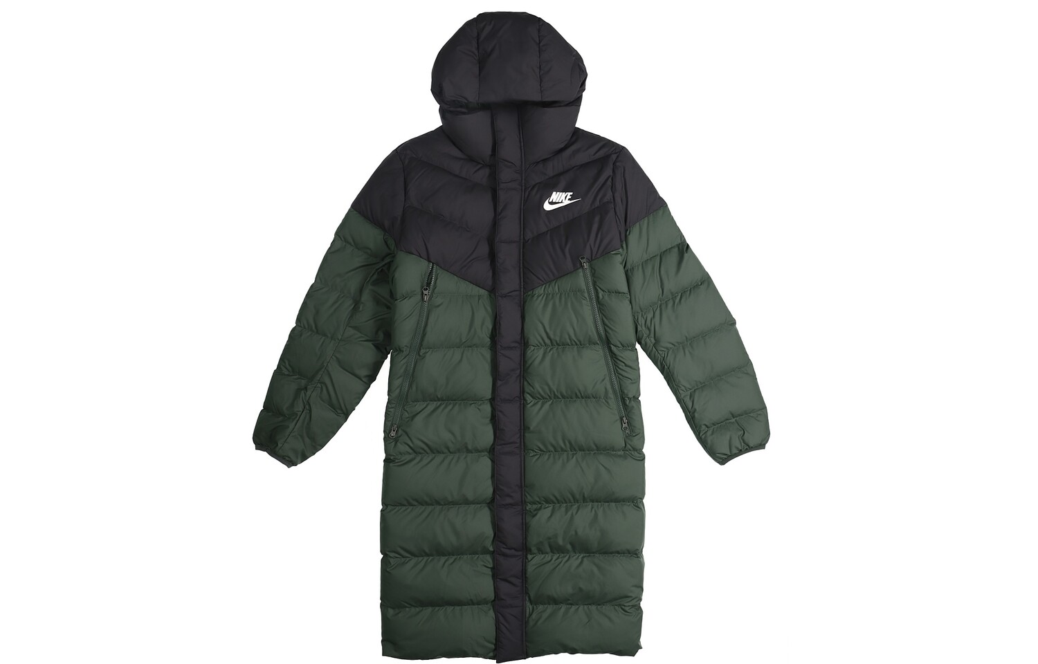 

Пуховик мужской зеленый Nike, зеленый