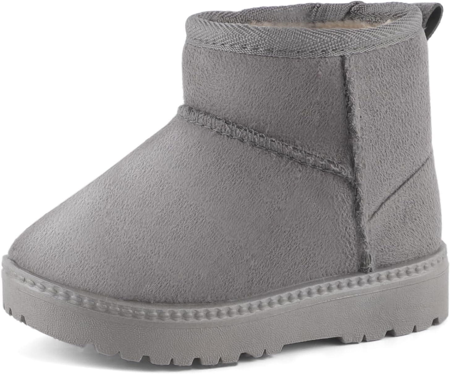 

Зимние ботинки MK MATT KEELY для мальчиков и девочек, мягкие и теплые, для малышей, черные снежные ботинки (для малышей/маленьких детей), Grey