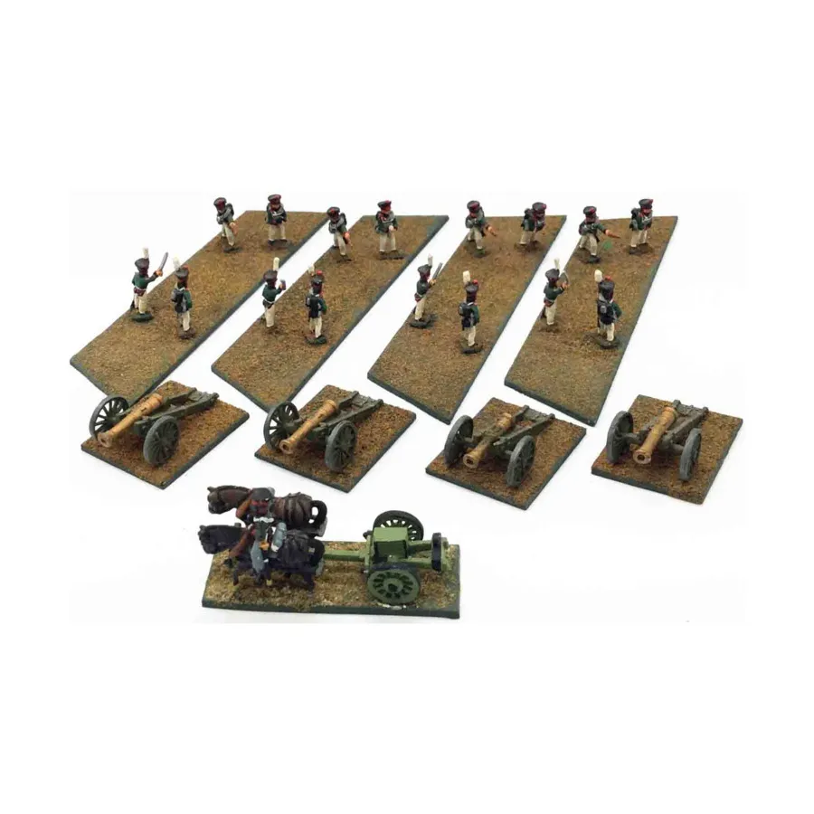 

Коллекция русской артиллерии №3, Napoleonic Miniatures - Loose Miniatures (15mm) (Minifigs)