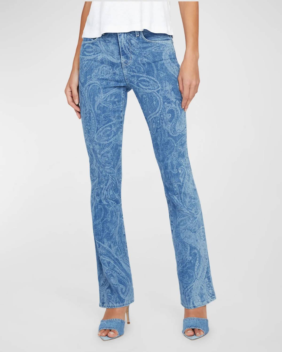 

Джинсы Stassi Boot Cut в средней потертости L'Agence, Medium Wash