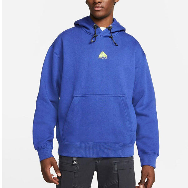 Толстовка Nike ACG Therma-Fit Solid Color Logo Embroidered hooded Long Sleeves Unisex Blue, мультиколор — фото 3