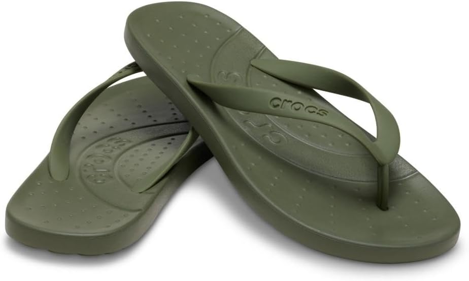 Взрослые вьетнамки Crocs унисекс, зеленый — фото 4