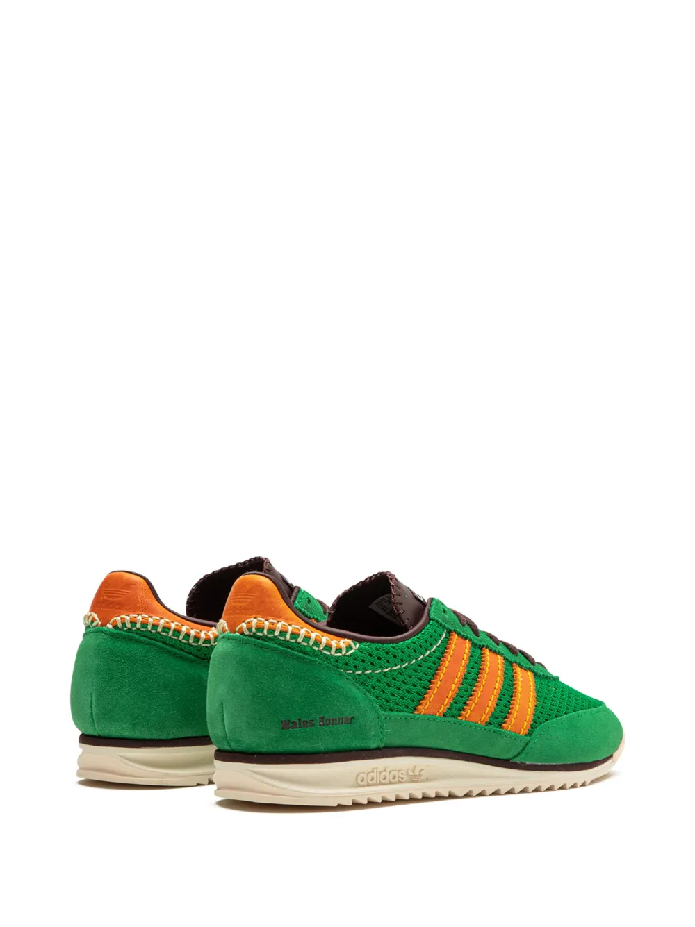Кроссовки SL72 из коллаборации с Wales Bonner Adidas, зеленый — фото 3
