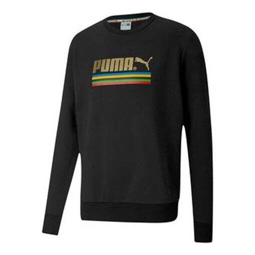 

Толстовка tfs unity world resonance round neck black Puma, черный