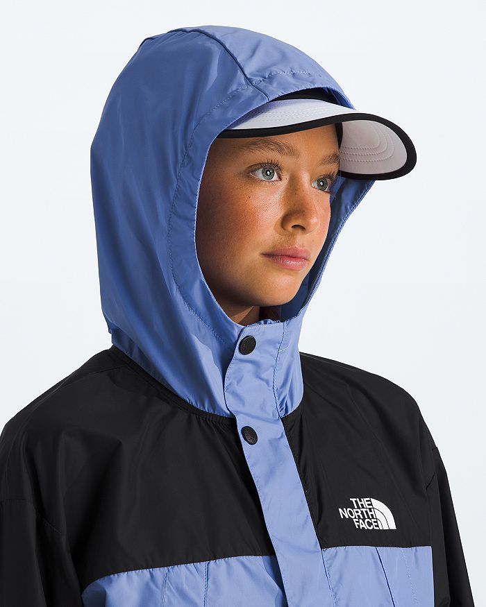 Ветровка унисекс для подростков Mountain Wind Jacket - Little Kid, Big Kid The North Face, синий — фото 4