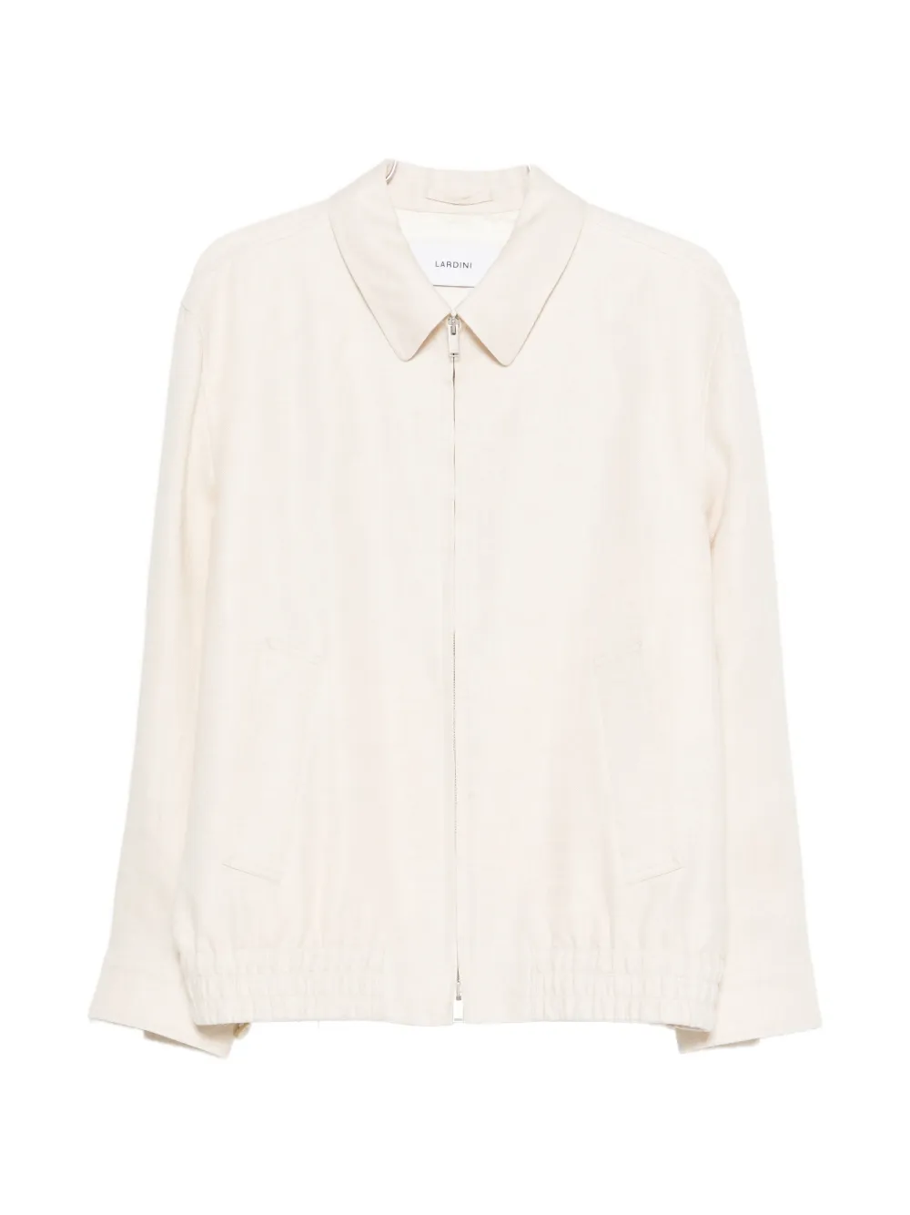 

Бомбер на молнии Lardini, бежевый