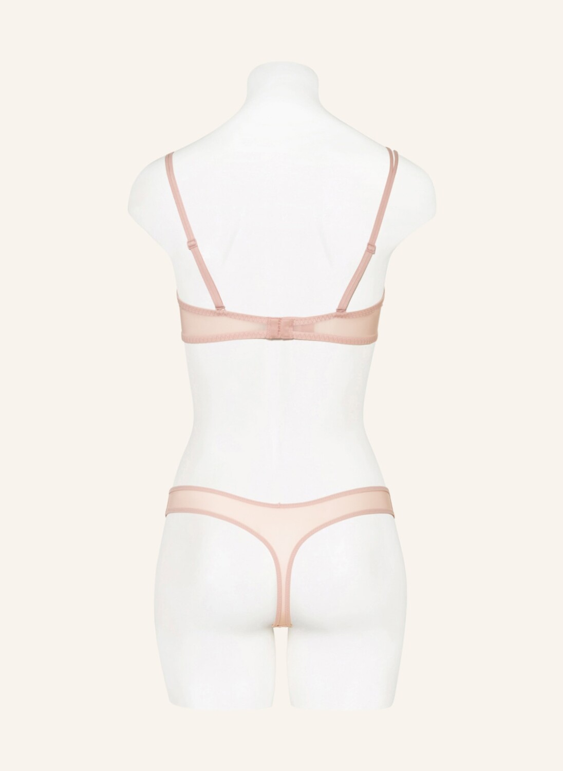 Футболка Calvin Klein -BH SHEER MARQUISETTE, роза — фото 3
