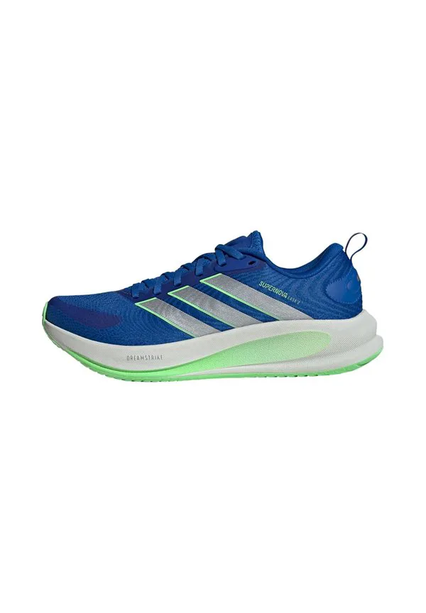 Кроссовки для бега по шоссе supernova ease 2 Adidas Performance, Blue/Silver Metallic/Lime Burst