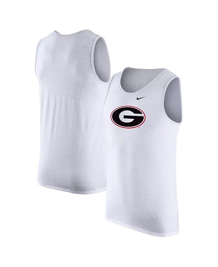 

Мужская белая майка Georgia Bulldogs Nike