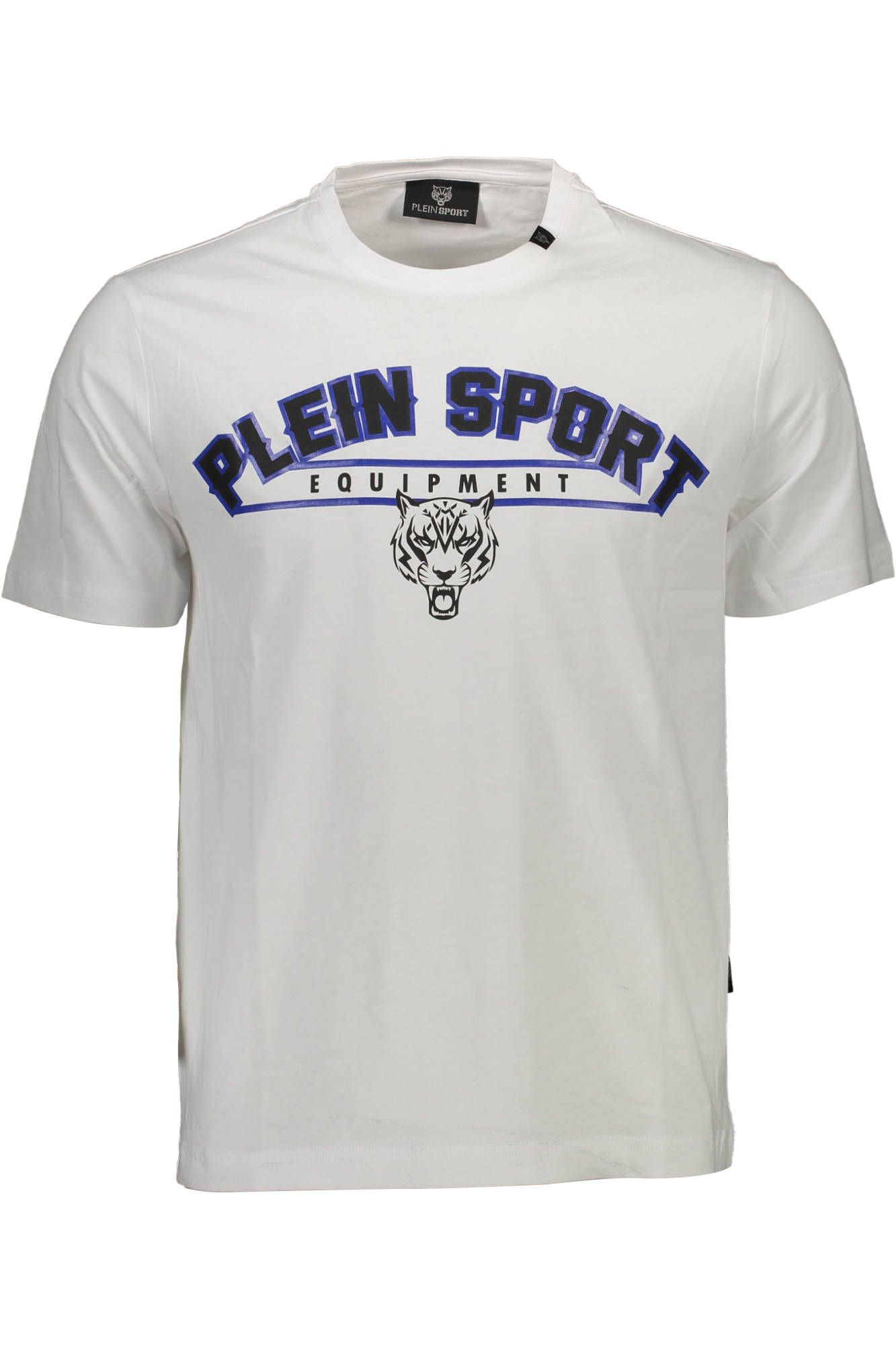 

Белая хлопковая мужская футболка Plein Sport