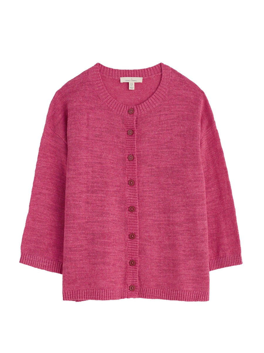

Вязаный кардиган Seasalt Cornwall Pentire Steps, розовый