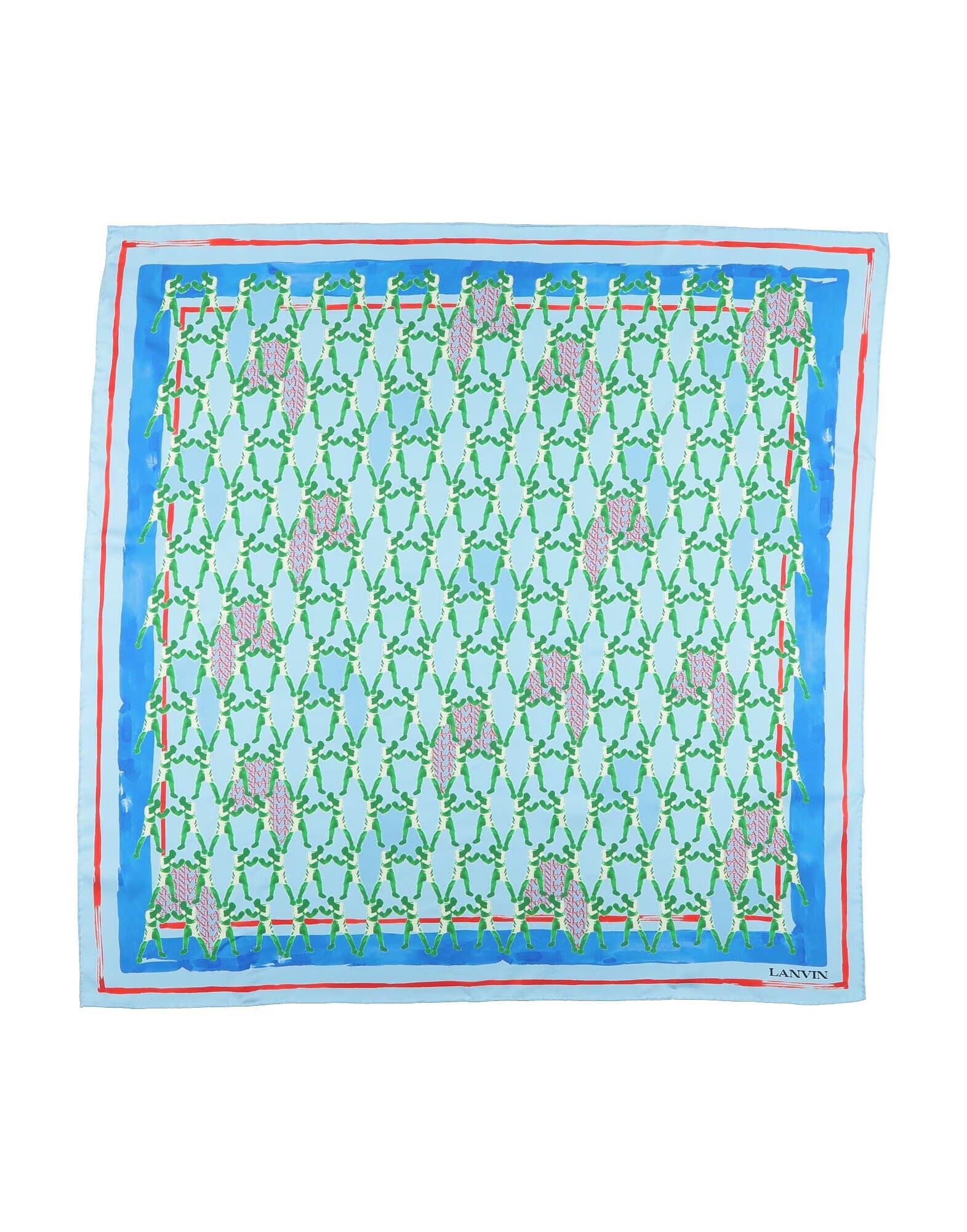

Шарф Lanvin, небесно-голубой