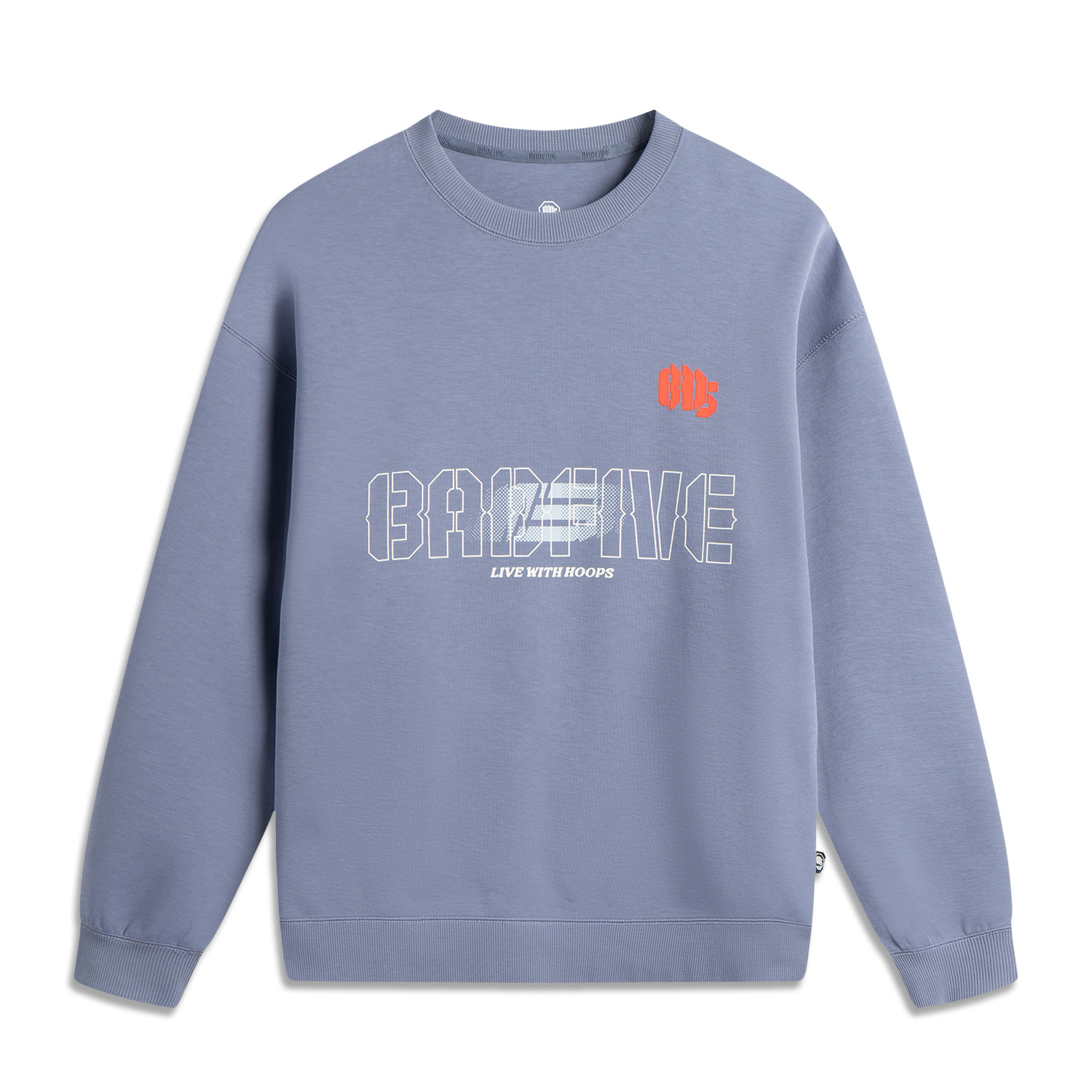 

LINING Толстовка из баскетбольной коллекции мужская Gale Blue