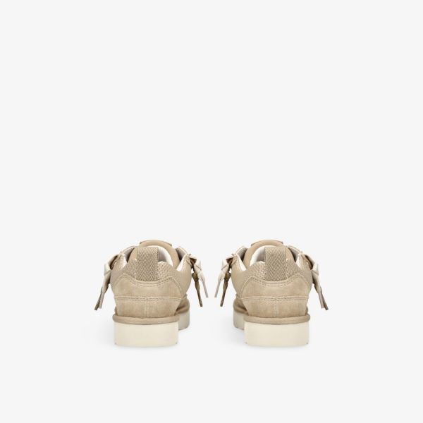 Кроссовки Ugg Lo lowmel замшевые низкие, бежевый — фото 4