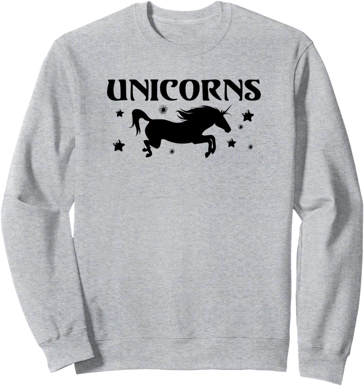 

Забавная толстовка для любителей единорогов Unicorns Funny, серый
