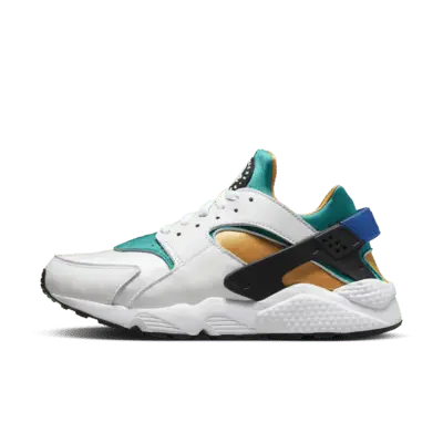 

Кроссовки Nike Air Huarache, цвет White/Emerald/Resin/Blue