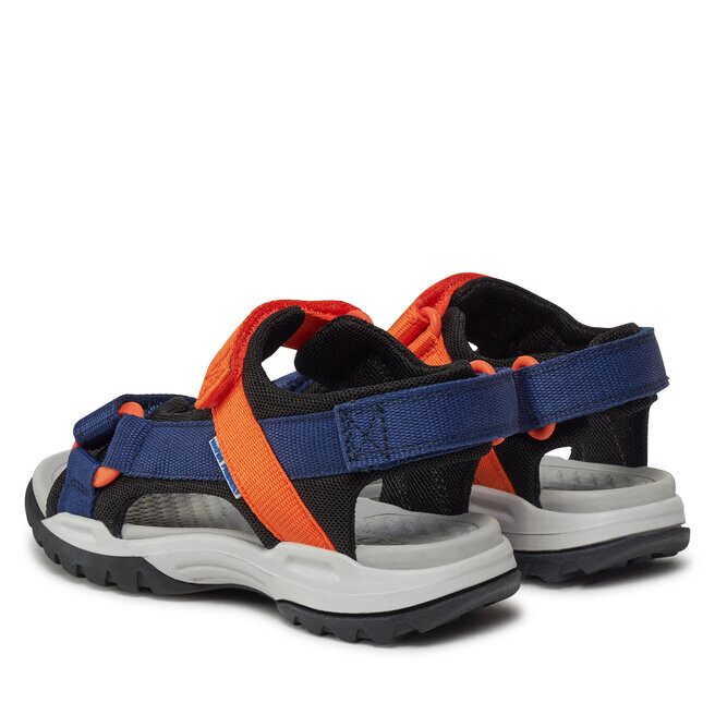 Сандалии Geox J Borealis Boy J450RE 01411 C0659 S Navy/Orange, темно-синий — фото 3