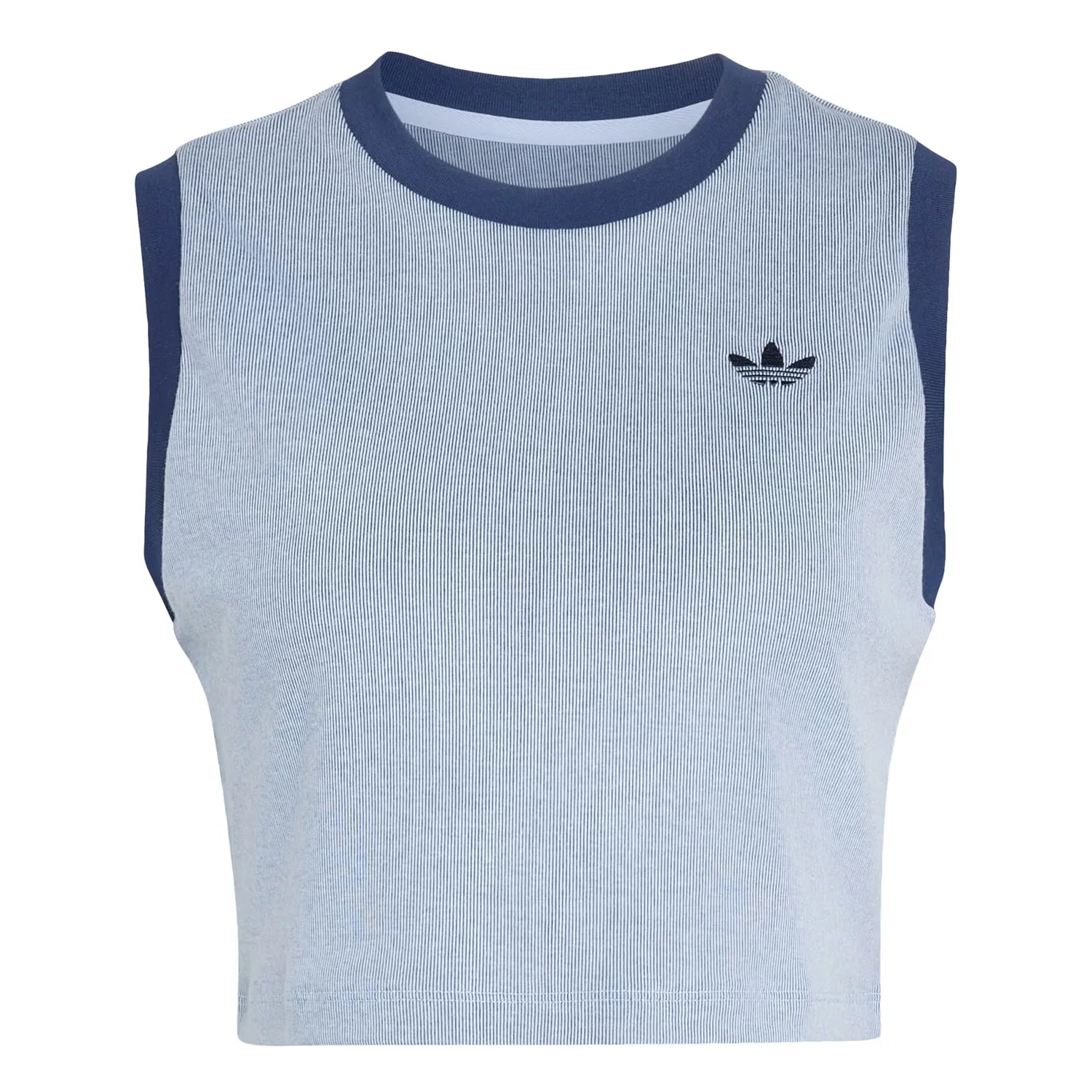Футболка Adidas Originals светло-голубого и темно-голубого цвета