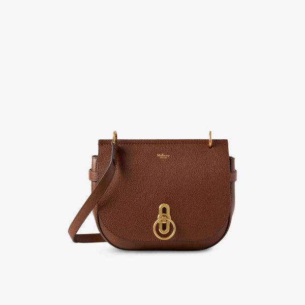 

Сумка через плечо Amberley из зернёной кожи Mulberry, цвет oak