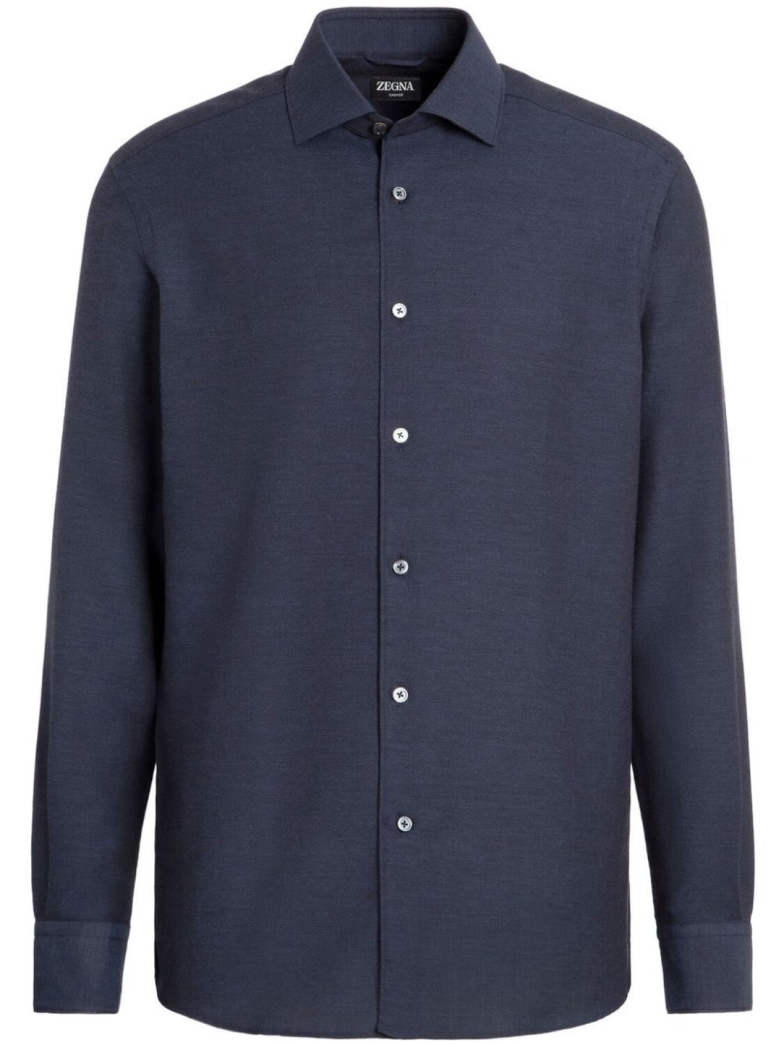 

Zegna рубашка с длинными рукавами, синий