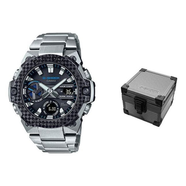 

Часы CASIO G-Shock Analog-Digital 'Black Silver', черный