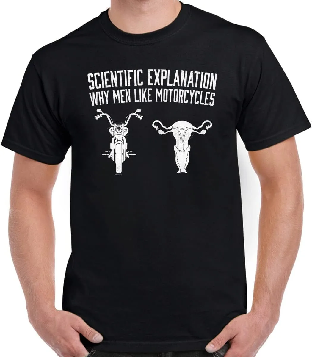 

Футболка Biker Life Clothing Why Men Like Motorcycles